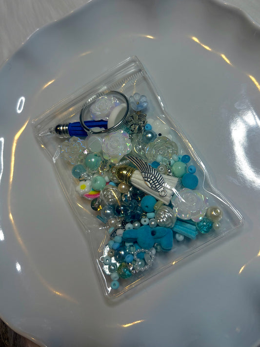 Ocean Blue mini bead pack